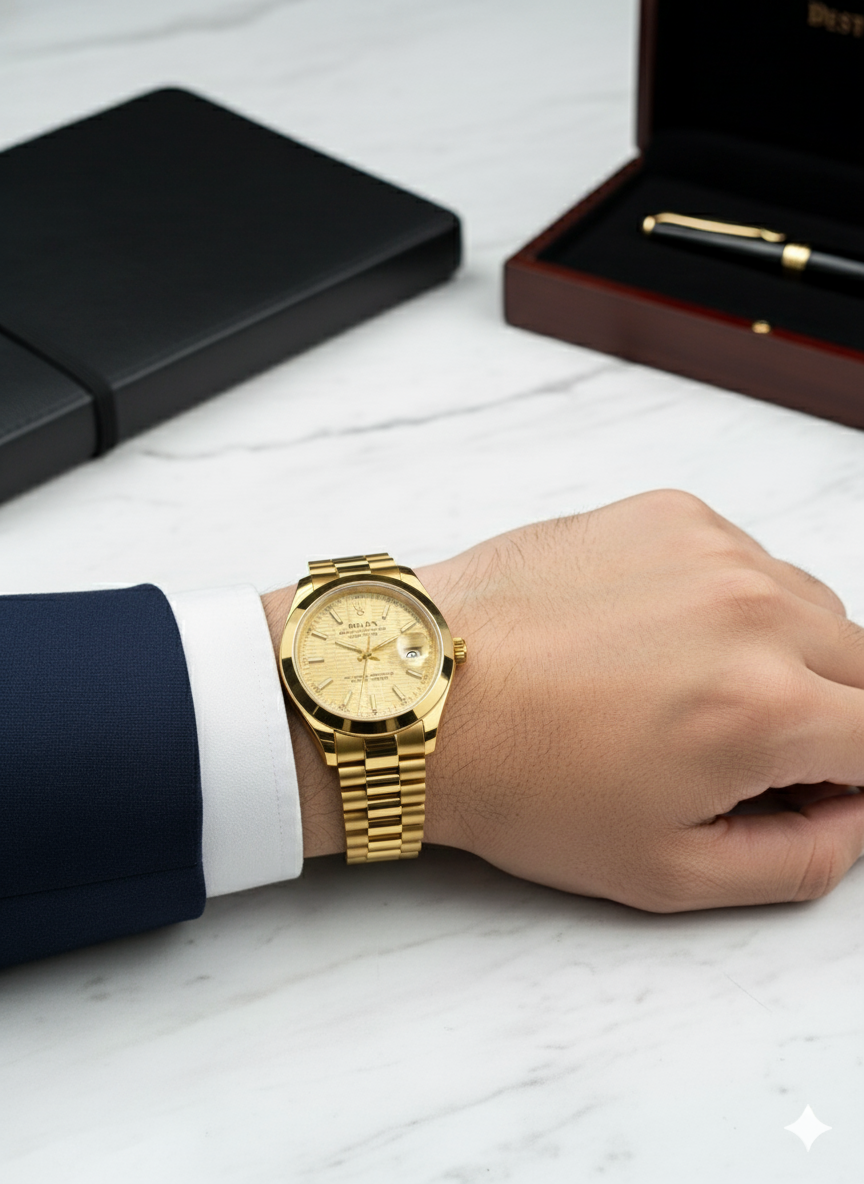 Rolex Full Golden Watch