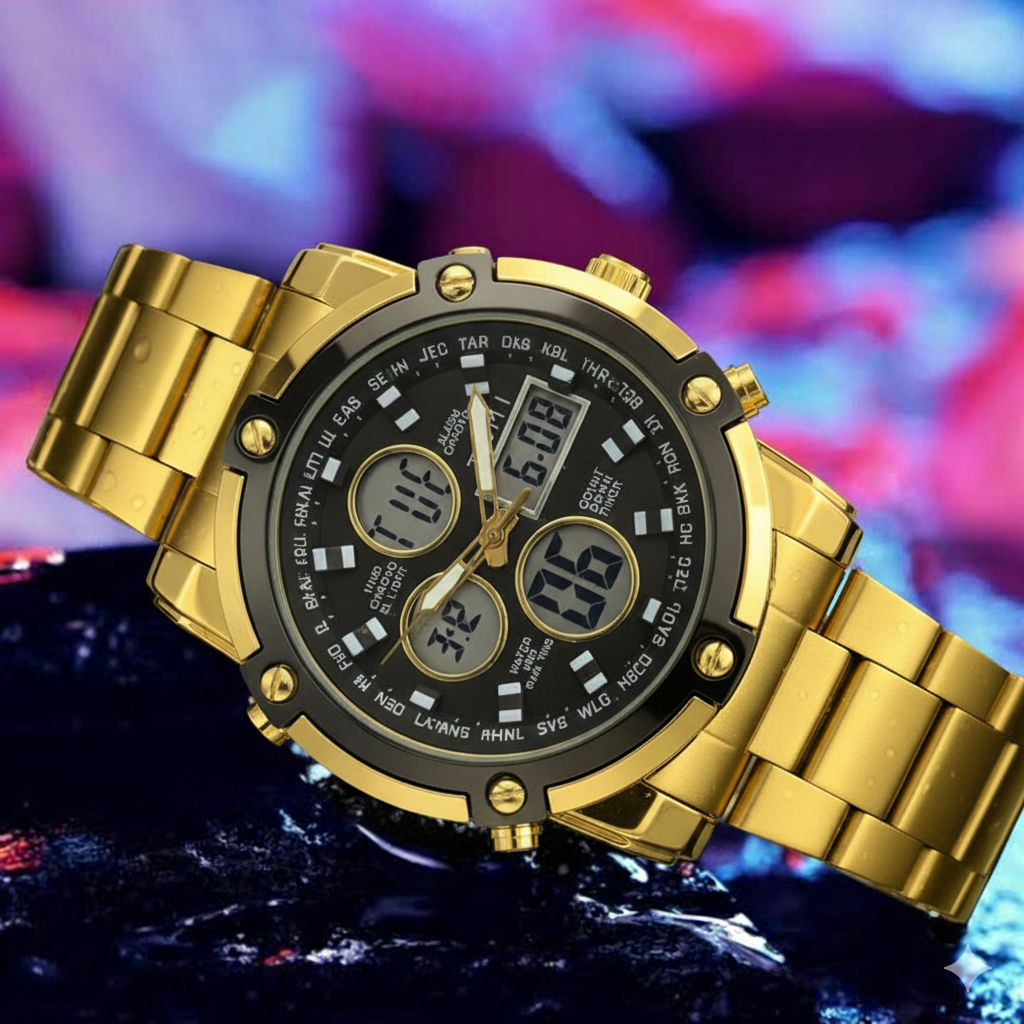 Tomi Golden & Black Watch