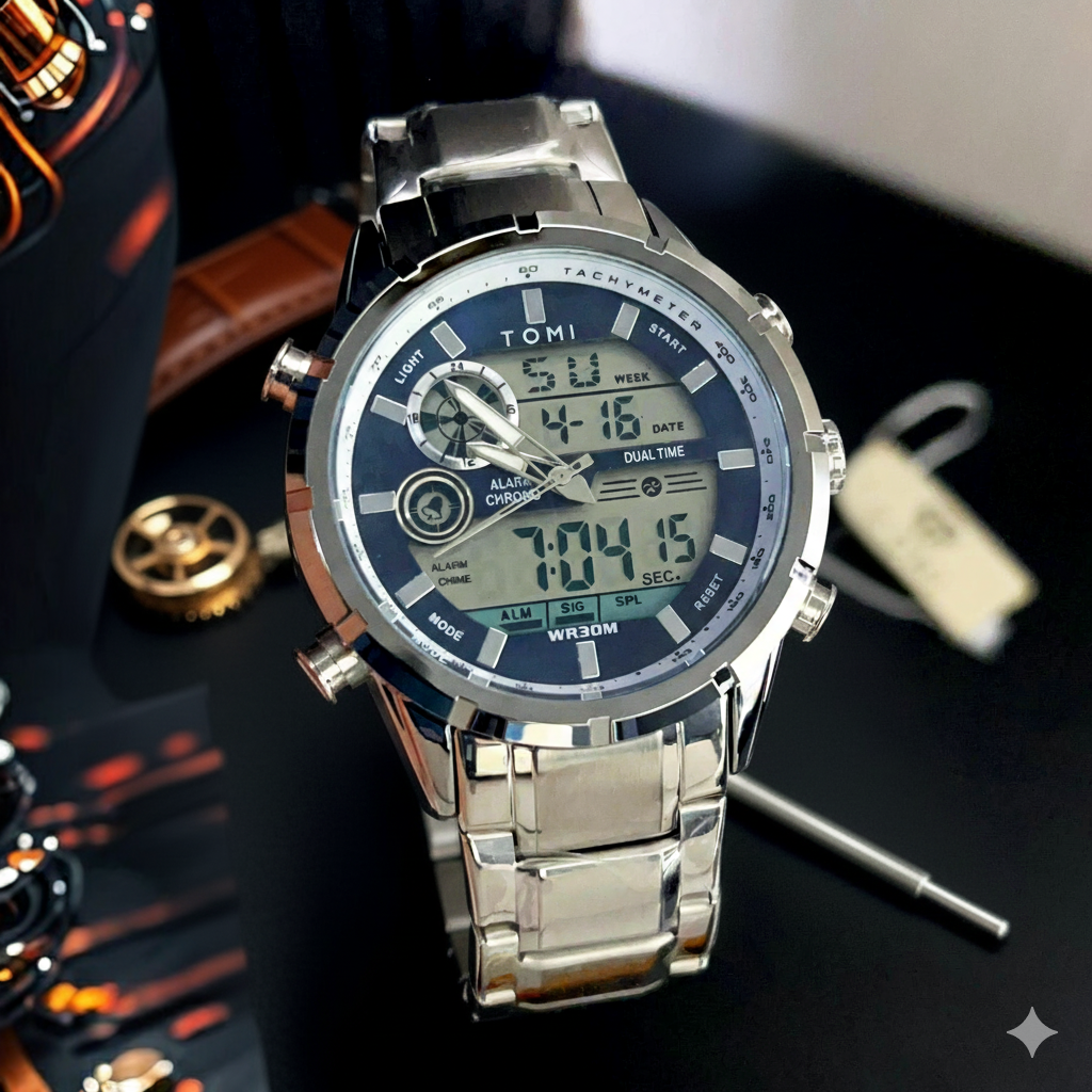 Tomi 1884 Two Tone Sports Watch