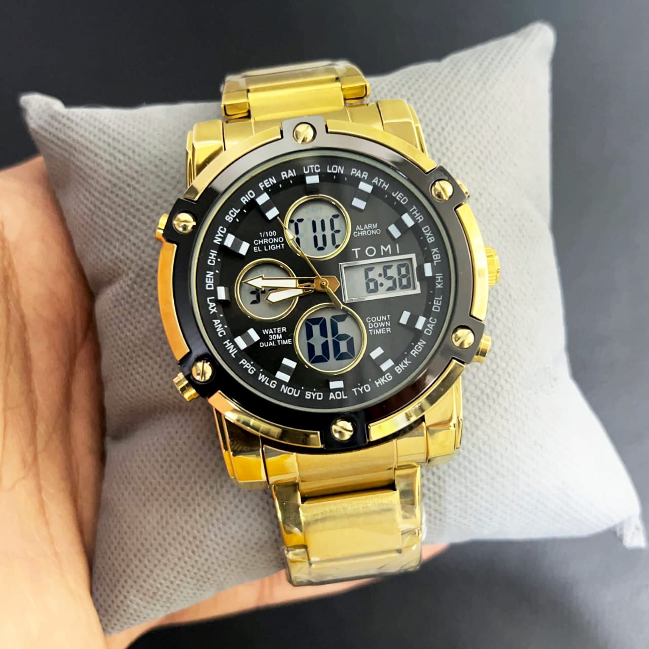 Tomi Golden & Black Watch