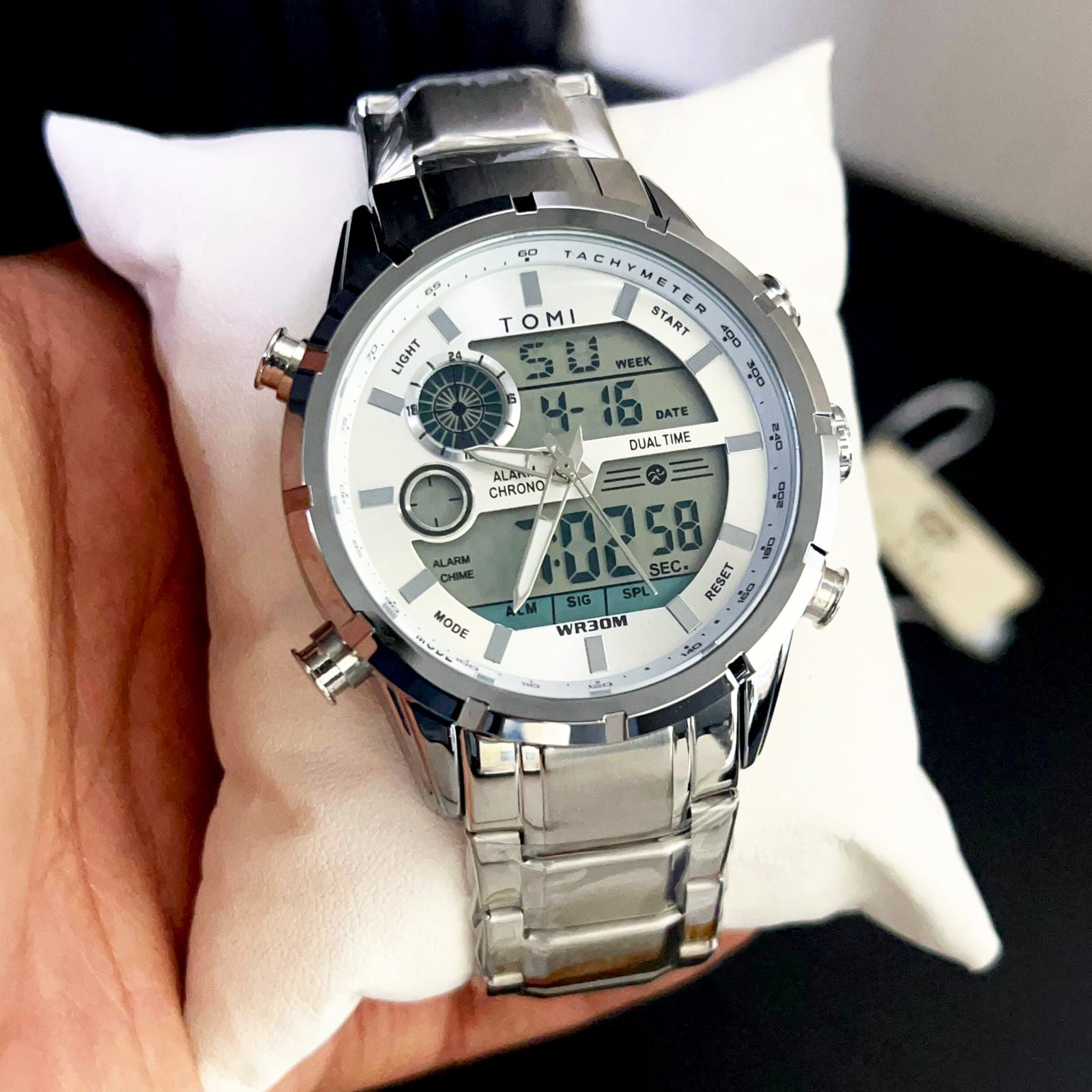 Tomi 1881 Full White Sports Watch