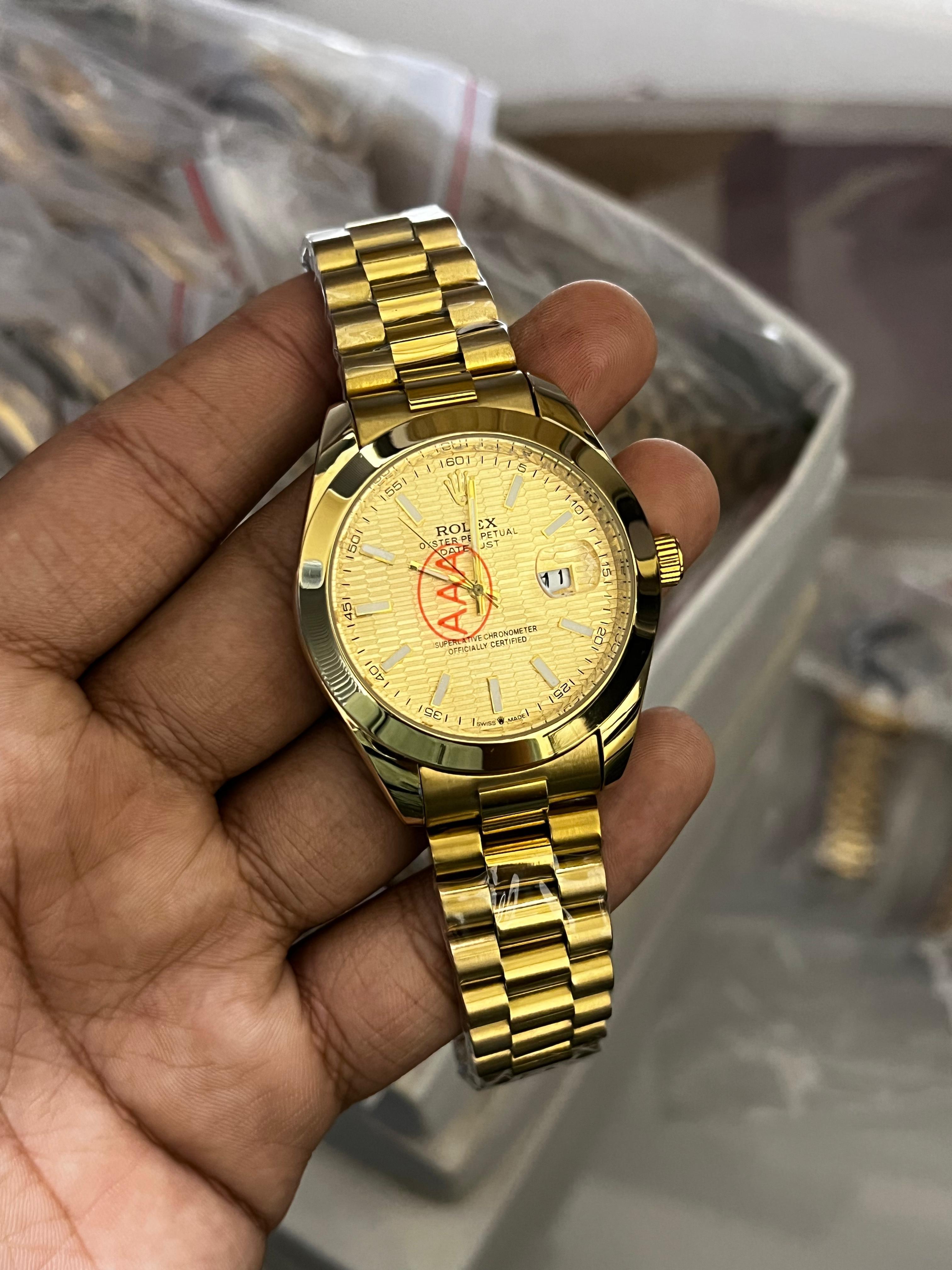 Rolex Full Golden Watch