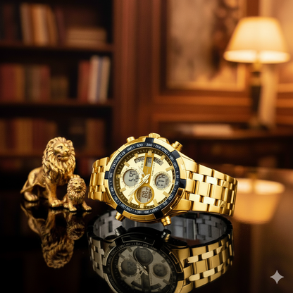 Tomi 1781 Golden Sports Watch