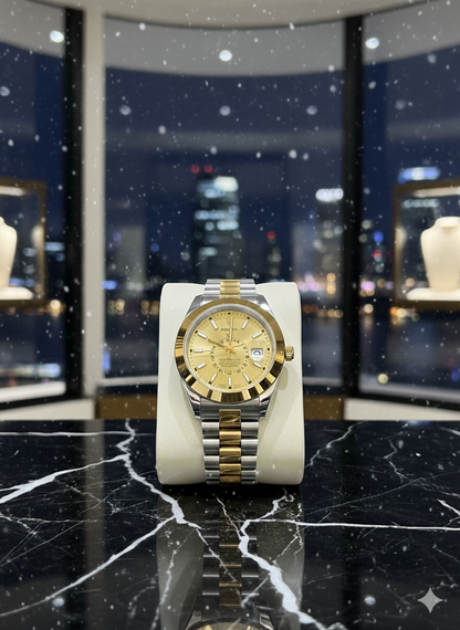 Rolex Golden &amp; Silver Watch