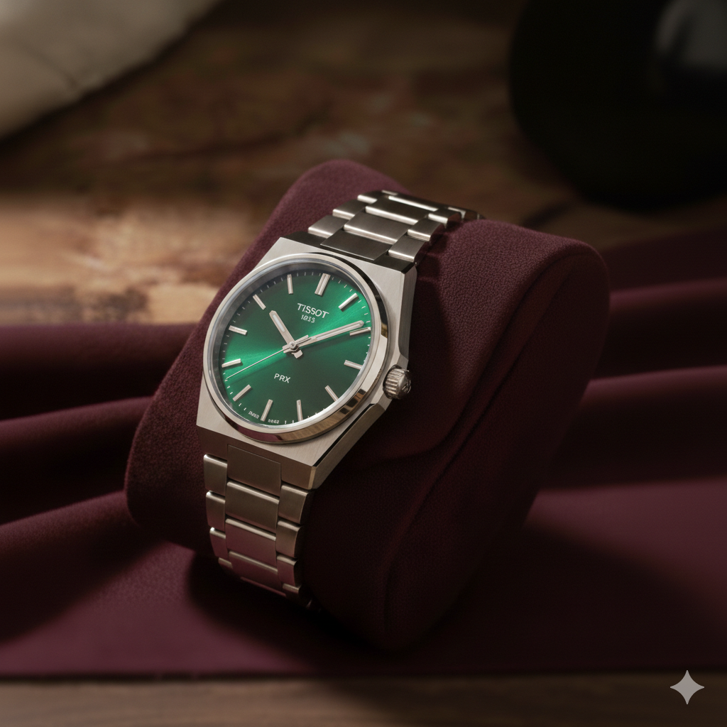 Tissot Silver Green