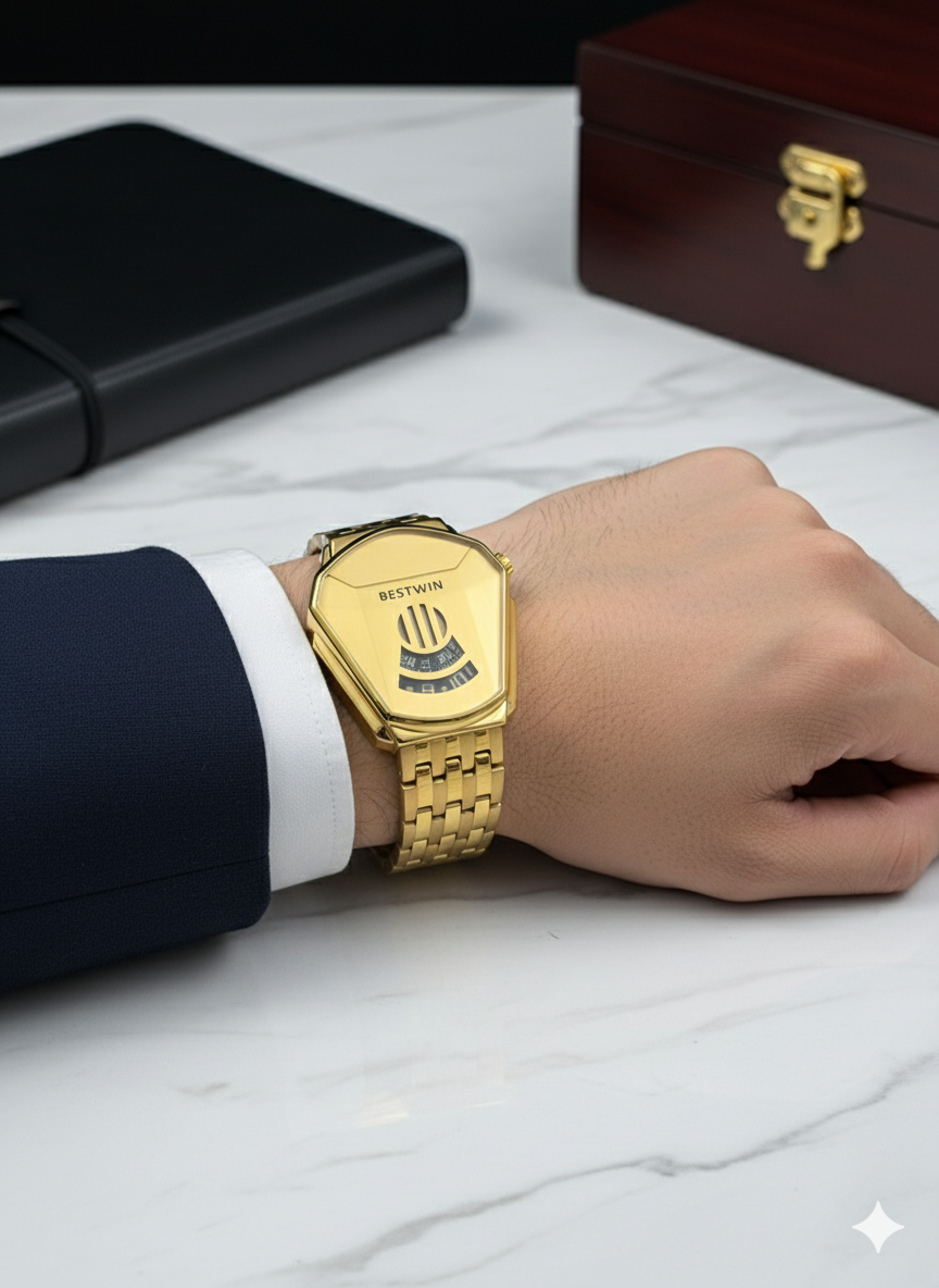 Bestwin Full Golden Watch