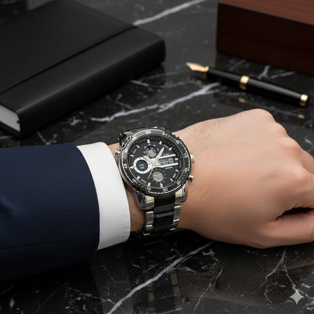 Tomi 1887 Two Tone Sports Watch