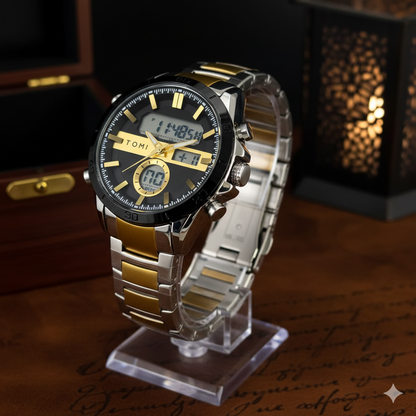 Tomi Sport Watch 1685 Three Tone