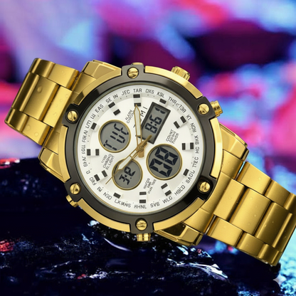 Tomi Golden &amp; White Watch