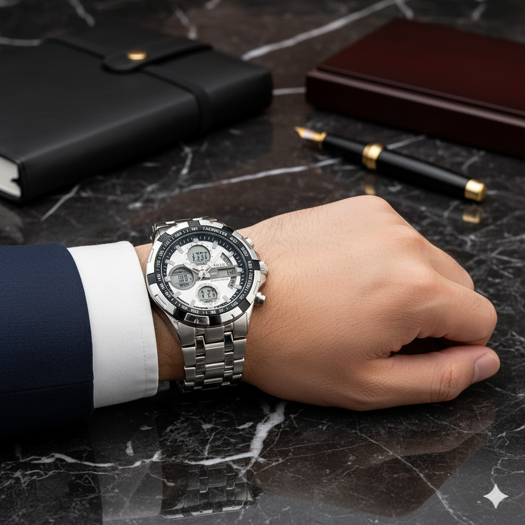 Tomi 1780 White Sports Watch