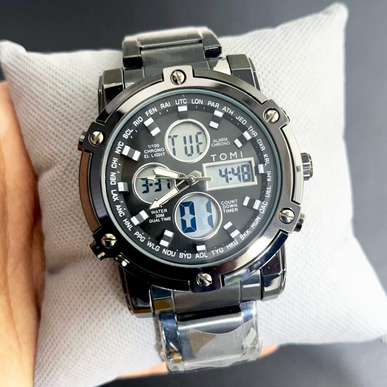 Tomi Full Black Watch