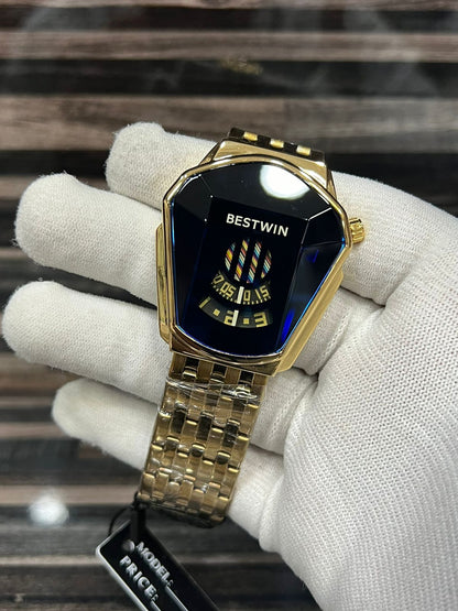 Bestwin Golden &amp; Blue Watch