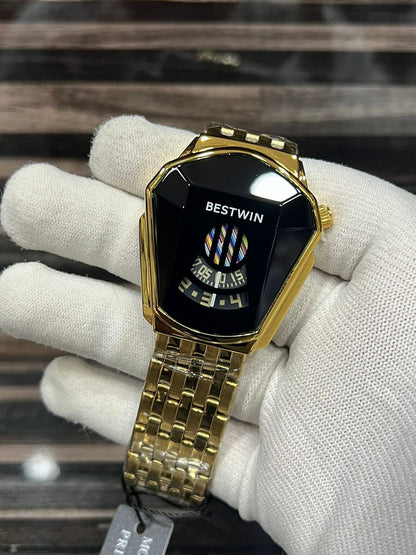 Bestwin Golden &amp; Black watch