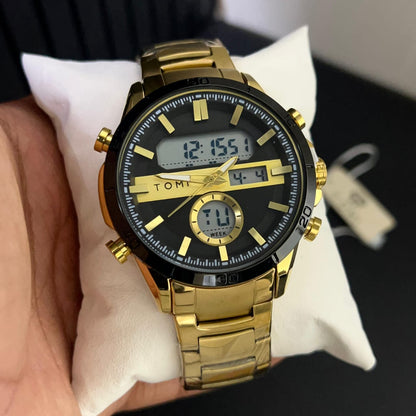 Tomi 1680 Two Tone Spotrts Watch