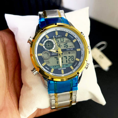 Tomi 1882 Three Tone Sports Watch