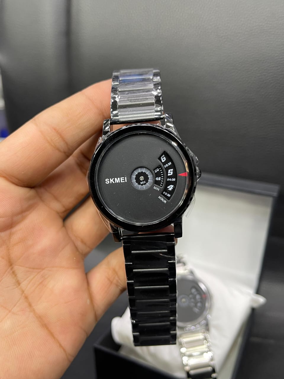 Skmei Black Unique Watch